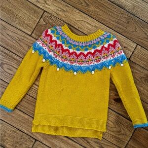 Mini Boden Girls Knit Sweater